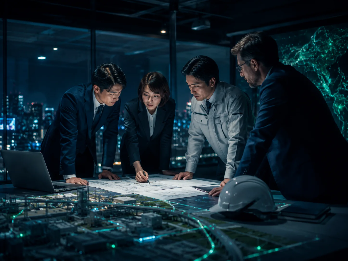 Axton Group multidisciplinary team planning technology and engineering work