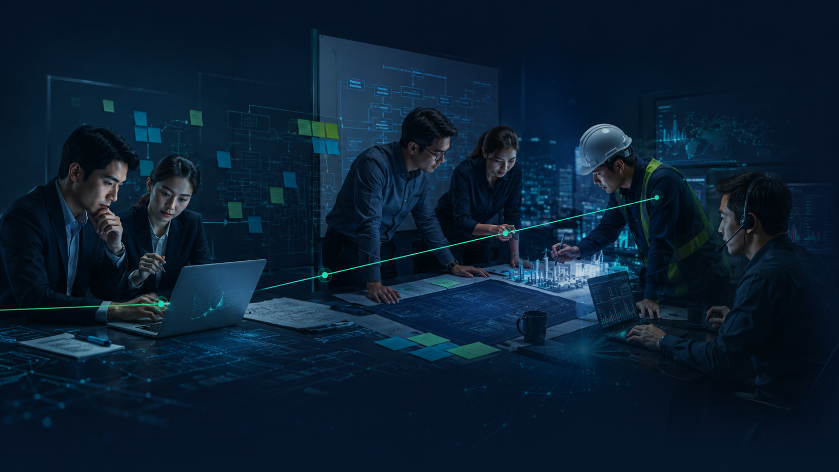 テクノロジー、建設、環境エンジニアリングを横断するAxton Group LTD Japanの支援プロセス
